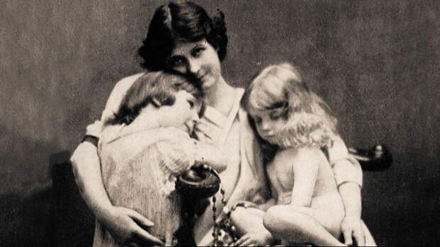 Айседора Дункан с детьми