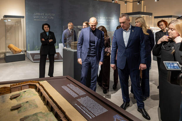 Власти ХМАО и Сургутского района открыли новый музейный комплекс «Барсова гора»