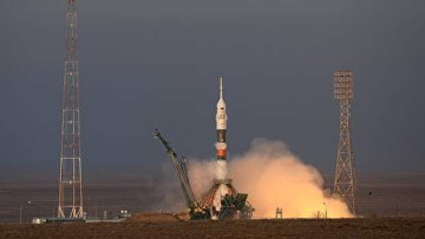 Старт космического корабля с космодрома Байконур. Архивное фото Старт космического корабля с космодрома Байконур. Архивное фото