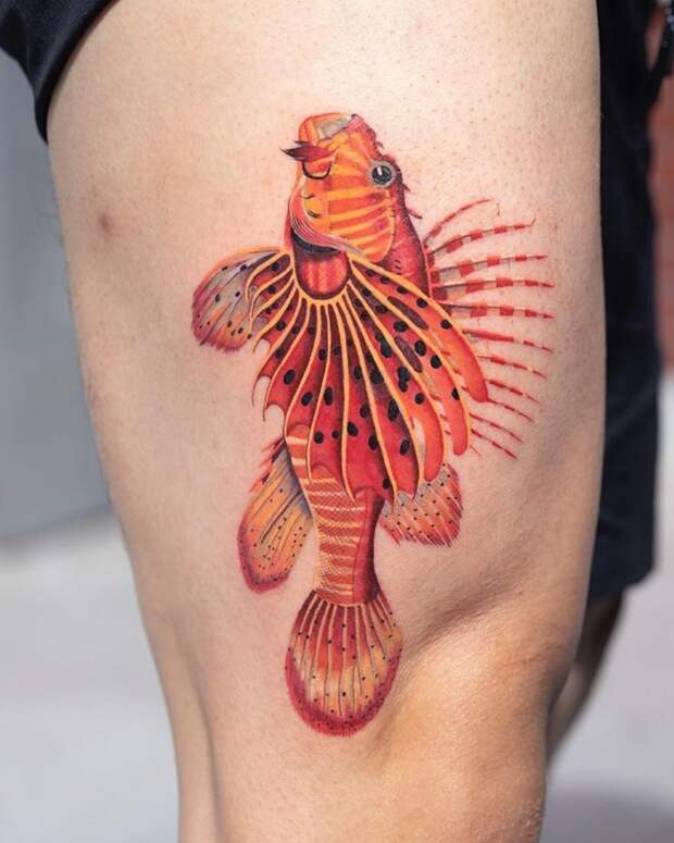 Красочные татуировки от Zihee Tattoo
