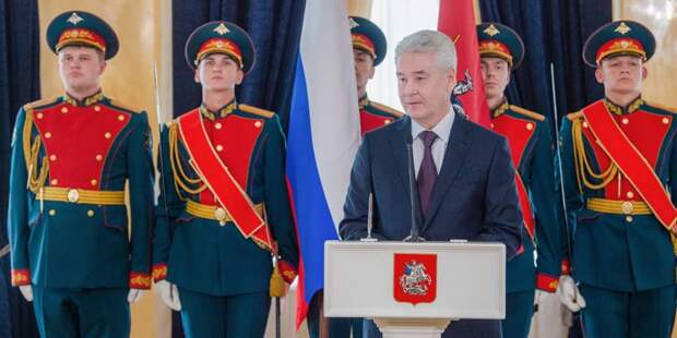 Собянин обратился к вновь избранным депутатам Мосгордумы. Фото: mos.ru