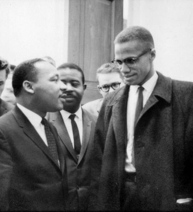 Фото 7. Единственная встреча Малкольма Икса и Мартина Лютера Кинга, состоявшаяся 26 марта 1964 года.jpg