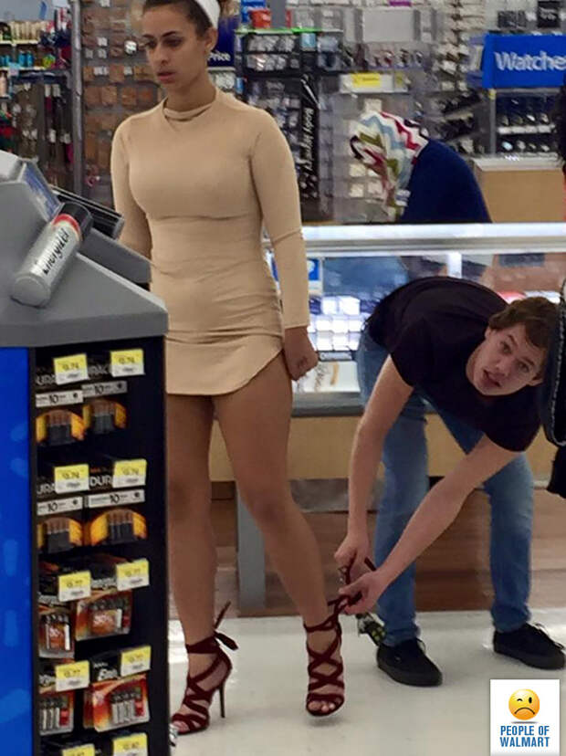 Экстравагантные покупатели Walmart (28 фото)