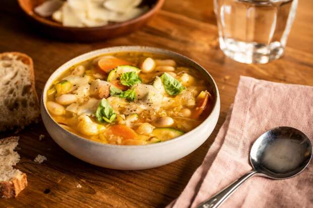 Овощной суп. \ Фото: i.pinimg.com. Овощной суп. \ Фото: i.pinimg.com.