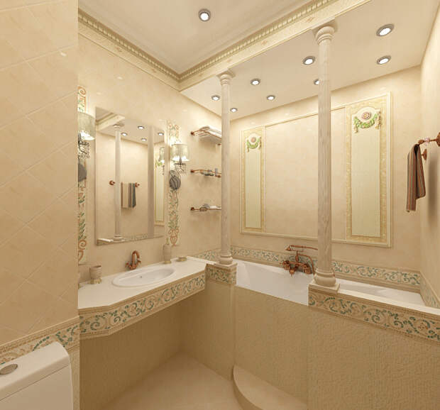 Дизайн ванной комнаты в античном стиле - 2 Июня 2014 - Фильм…