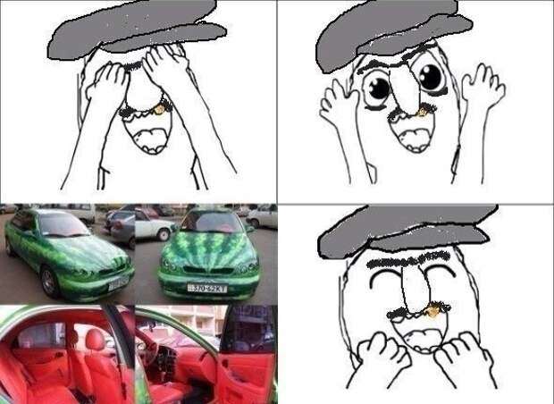 Немного автоприколов авто, автоприколы, прикол, юмор