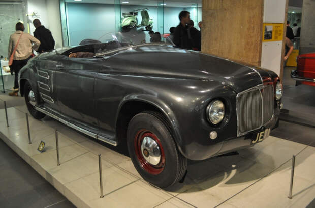 Прототип газотурбинного автомобиля Fiat 1954 fiat, газотурбинный двигатель, концепт, прототип, турбина