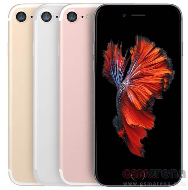 Рендеры Apple iPhone 7