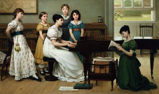 Живопись от Джорджа Данлопа Лесли (George Dunlop Leslie) Живопись от Джорджа Данлопа Лесли (George Dunlop Leslie)