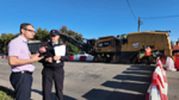 Ремонт дороги Павловского тракта / Фото: администрация Барнаула