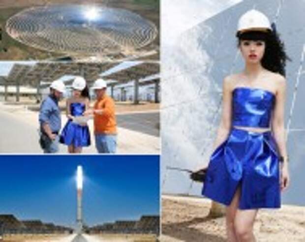 World's First Solar Power Catwalk