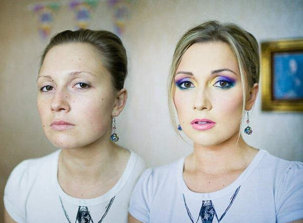 Потрясающий макияж до и после (7)