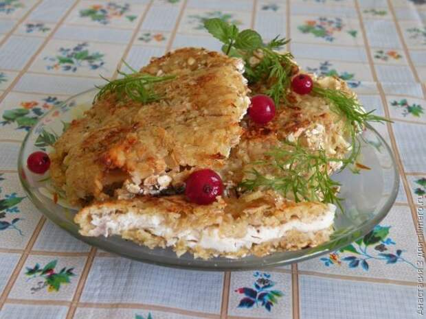 куриное филе в овсяной панировке куриное филе в овсяной панировке