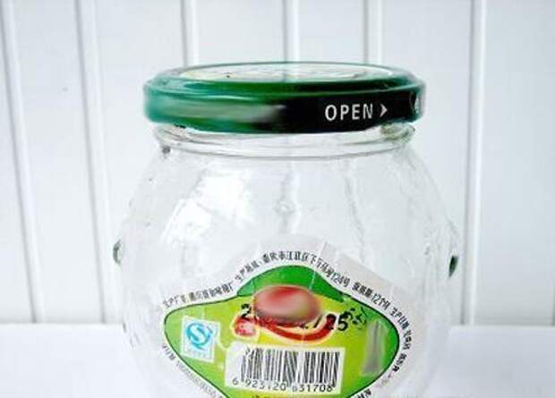 Ваза из банки. Ваза из банки.