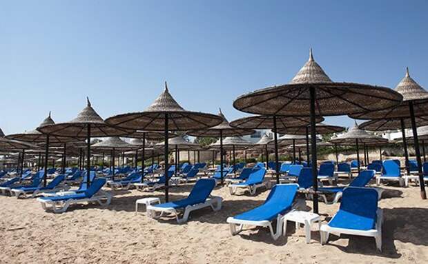 Пляжи и бассейны пустуют египет, курорты, туризм