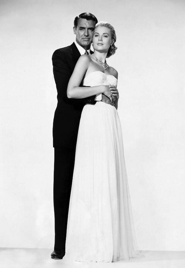 Grace Kelly and Cary Grant