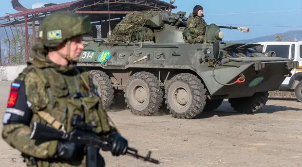 «Режим прекращения огня соблюдается обеими сторонами»: Путин оценил работу российских миротворцев в Карабахе