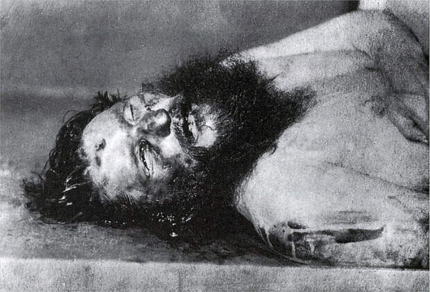 Григорий Распутин после смерти.