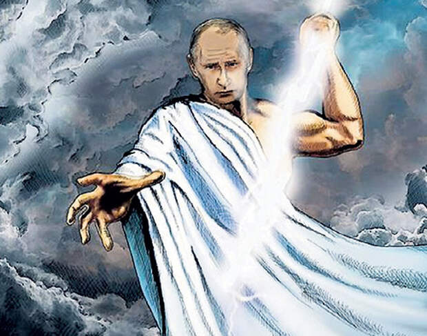 Пиндосы приписывают ПУТИНУ сверхъестественные способности и боятся его как огня. Фото: vk.com/13studiya