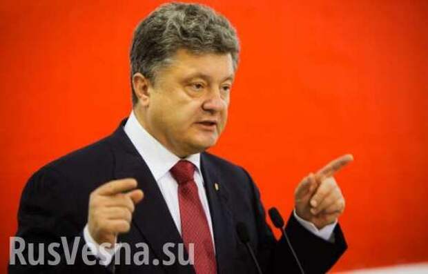 С пьяных глаз: Порошенко заявил, что вернет Донбасс в состав Украины уже в этом году | Русская весна