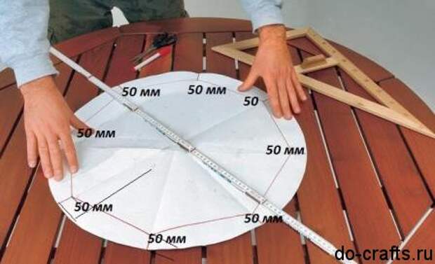 Как сделать круглый стол своими руками 3