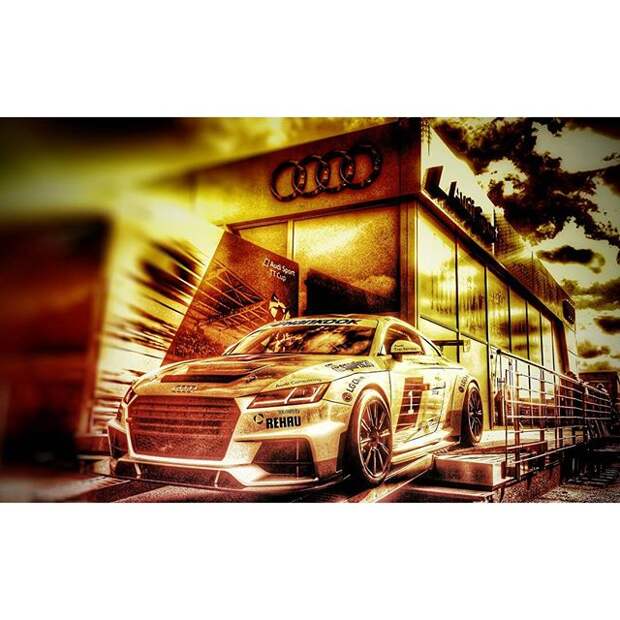 Автомобильное искусство Себастиана Бартла Instagram, нюрбургринг, фото