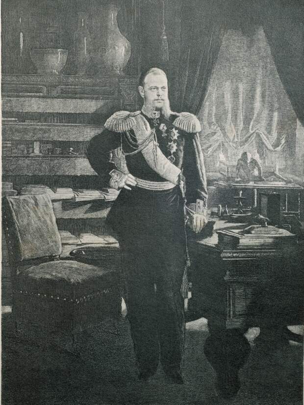 4. Офорт И. Н. Крамского 1876 г. с собственного оригинала 1875 г.