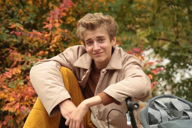 Степан Емельянов занимается в студии КВН в Школе им. Маршала Чуйкова / Фото: Андрей Дмытрив