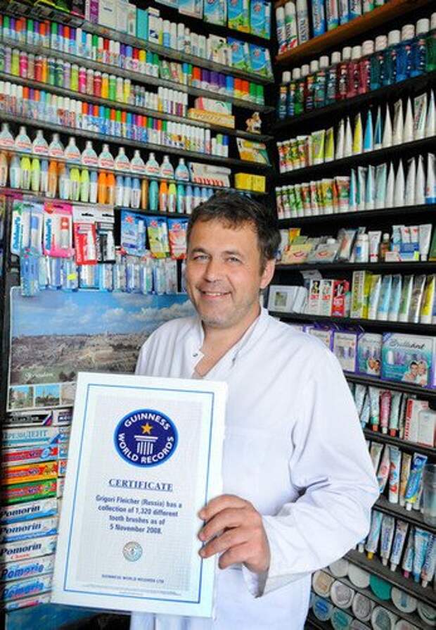 Топ-20: Самые странные коллекции из книги мировых рекордов Гиннесса