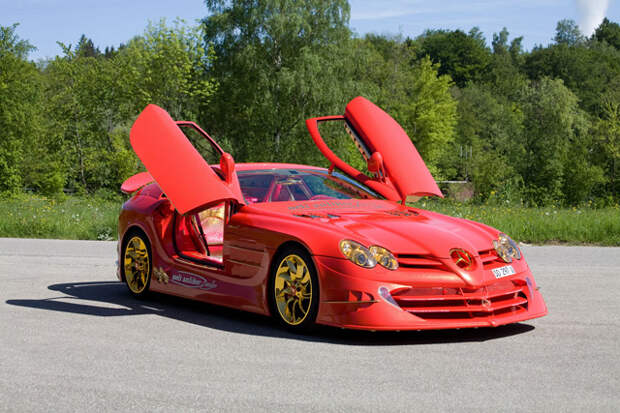 Автомобиль 999 Red Gold Dream