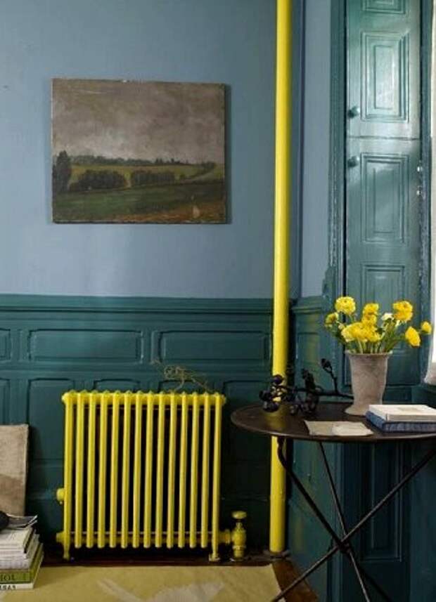 Добавление цвета на стену, потолок, пол или мебель принято считать самой быстрой и эффектной «встряской» для скучной атмосферы.-7