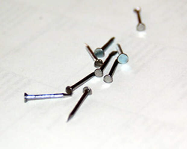 photo of small nails