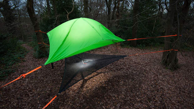 Дом на дереве: многоярусная палатка-гамак Tentsile, палатка-гамак