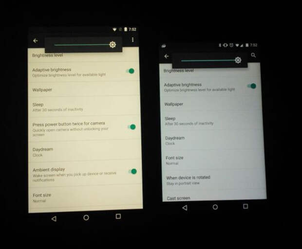 Еще один Nexus 5X с желтым экраном