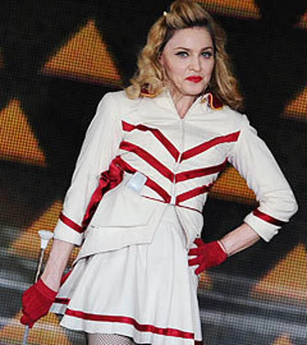 Мадонна в СК "Олимпийский" в Москве. Фото РИА Новости, Рамиль Ситдиков
