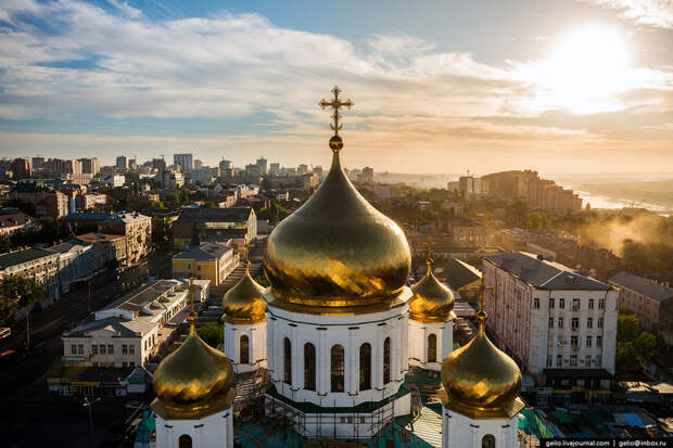 Ростов-на-Дону с высоты птичьего полета