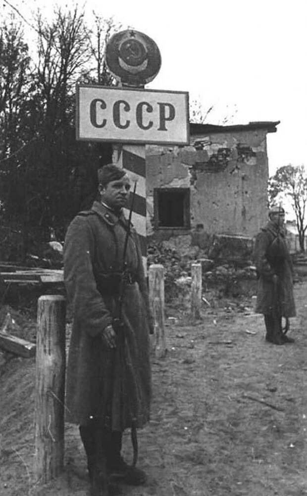 5. На восстановленной границе СССР Вторая, война, мирова, фото