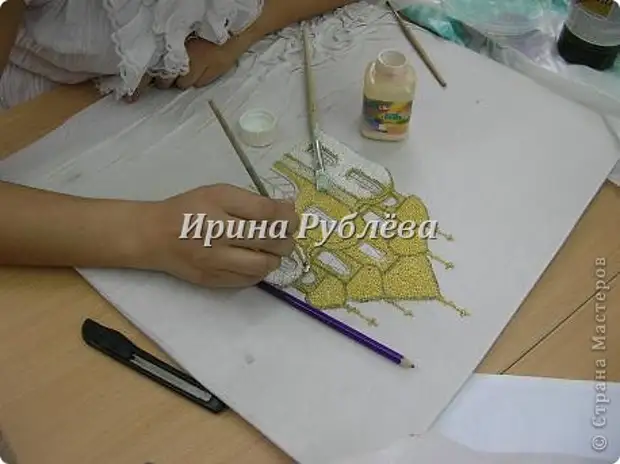 Картина панно рисунок 23 февраля 8 марта День матери День рождения Аппликация Моделирование конструирование Картины и панно в технике мокрая ткань Мастер-класс Материал природный Ткань фото 8