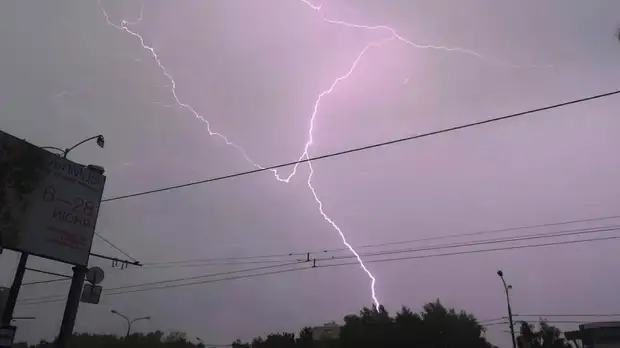 В Москве 25 июля ожидается «жёлтый» уровень погодной опасности