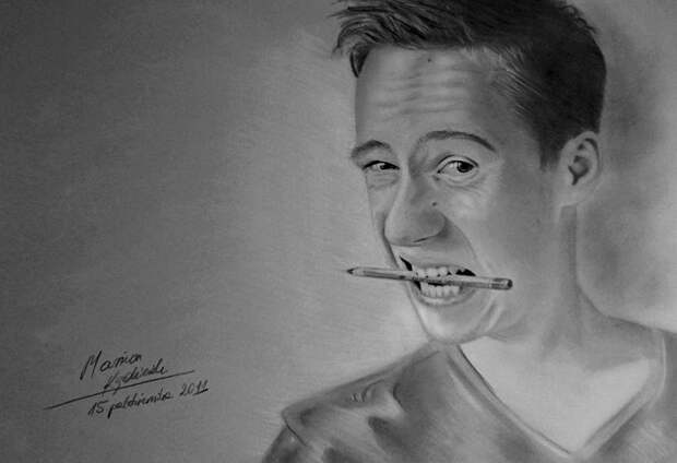 Mariusz Kedzierski. Автопортрет.