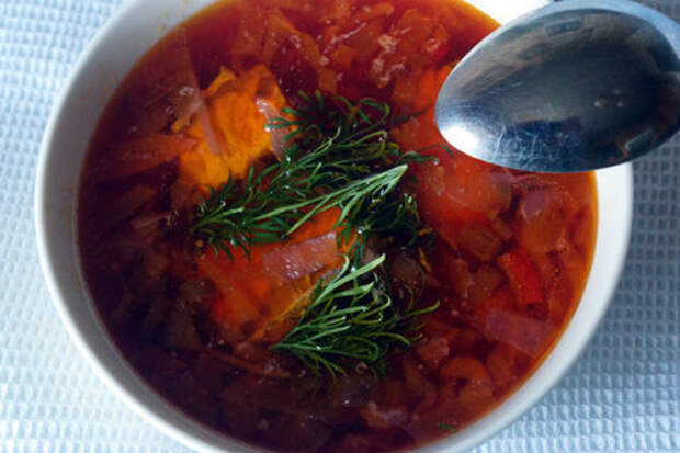 Готовим вкусный суп с овощами и семгой