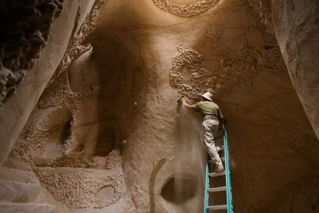 Волшебный дворец, на создание которого ушло 25 лет пещеры, своими руками, сделай сам, факты