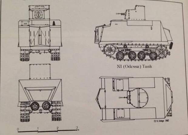 История танка «НИ»