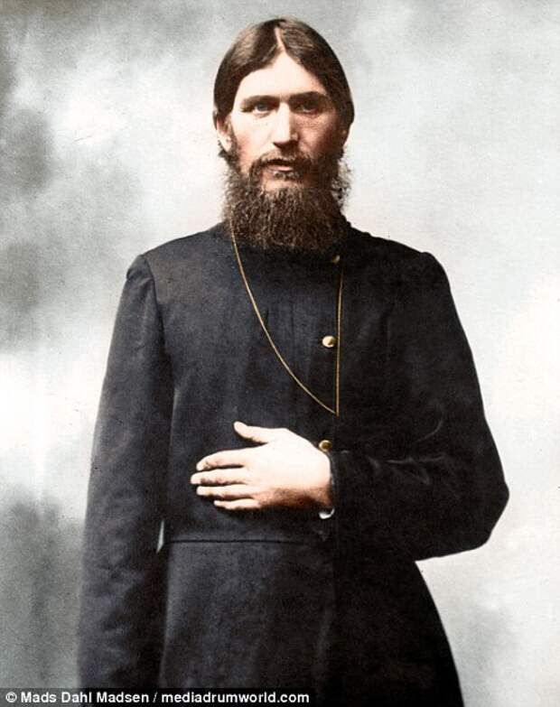 Цветные фотографии Григория Распутина 