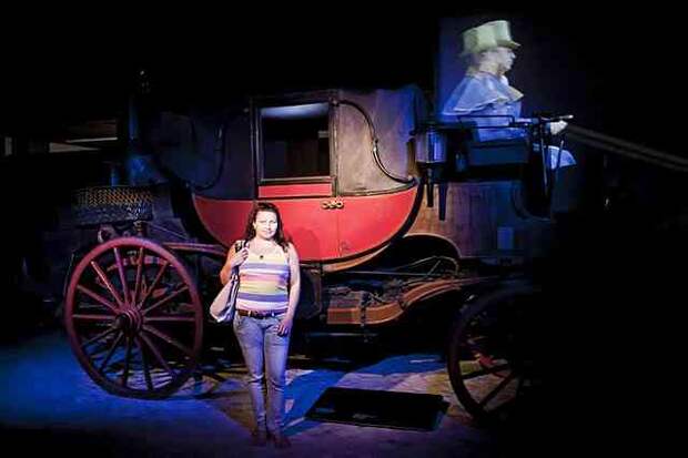 Музей авто истории в турине, италия. (трафик)