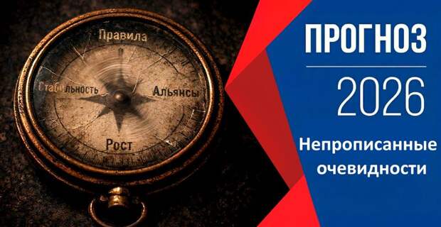 Непрописанные очевидности прогноза на 2026 год | Логика будущего | Sponsr