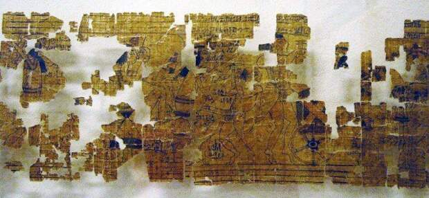 Современное состояние Туринского эротического папируса древний египет, интересно, история