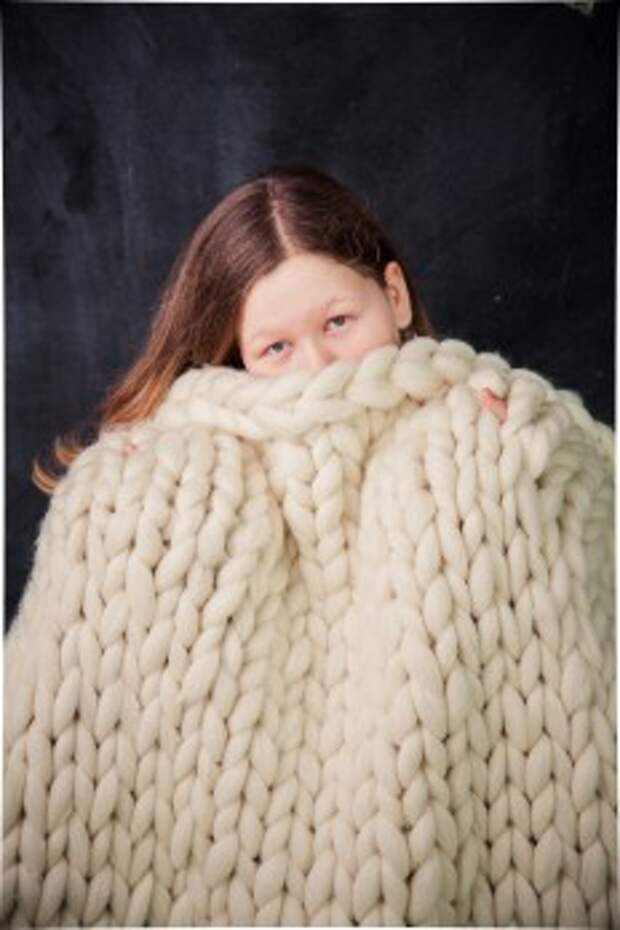 image chunky knit hand made