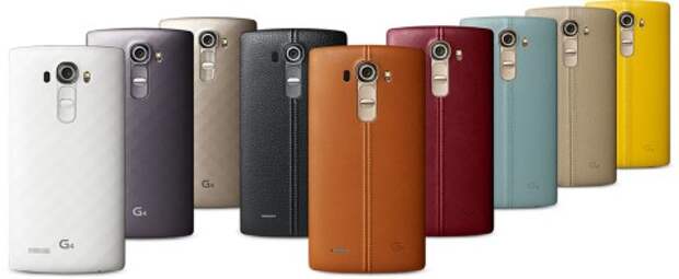 LG G4 оснастили изогнутым дисплеем и кожаной задней крышкой