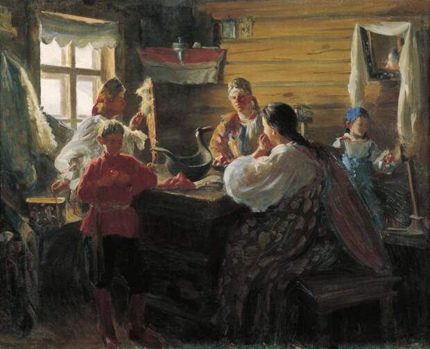 Куликов - Зимним вечером